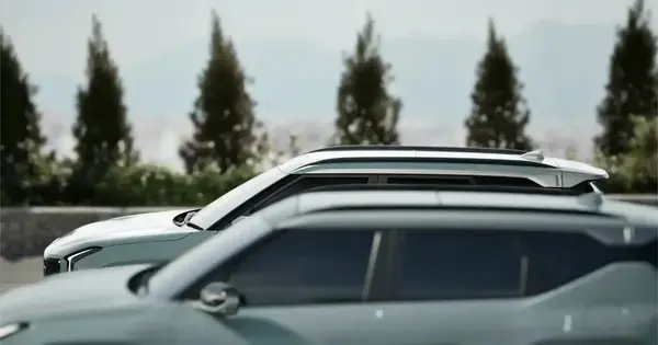 Kia hints at what the soon-to-be-unveiled Seltos urban SUV will look like 1. photo