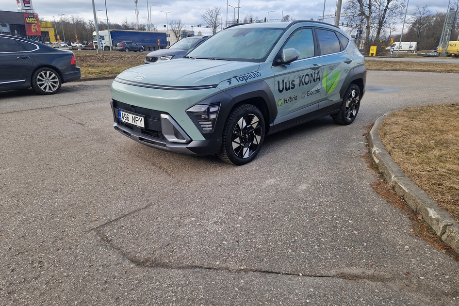 Hyundai Kona, 2024, 1.6, 77.2 kW, hübriid (bensiin/elekter), automaat, esivedu