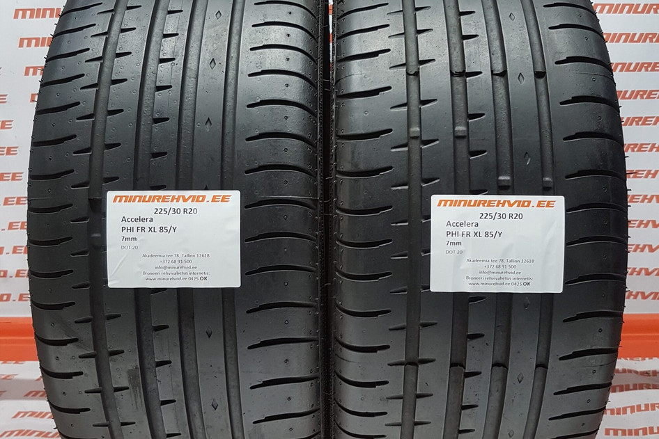 Used summer tire 225/30R20 Accelera PHI FR XL 85/Y