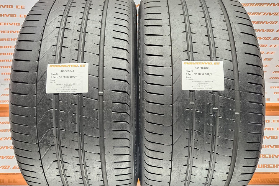 Подержанный летняя шина 315/30R22 Pirelli P Zero N0 FR XL 107/Y
