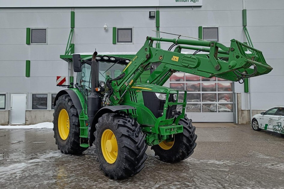 John Deere 6215R, 188 kW, diesel, automatic