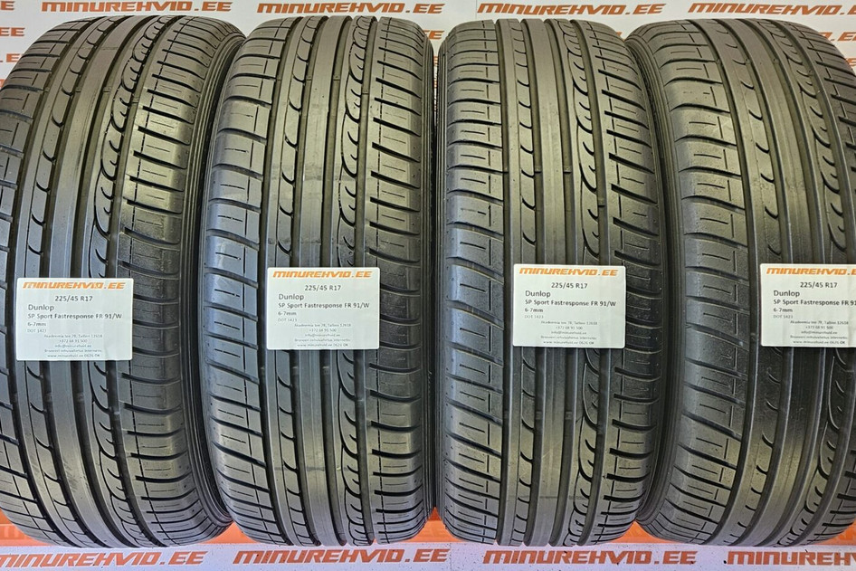 Kasutatud suverehv 225/45R17 Dunlop SP Sport FastResponse FR 91/W 1423