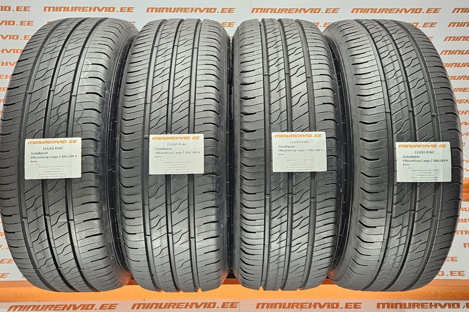 Kasutatud suverehv 215/65R16 GoodYear EfficientGrip Cargo 2 106/104 H 0623