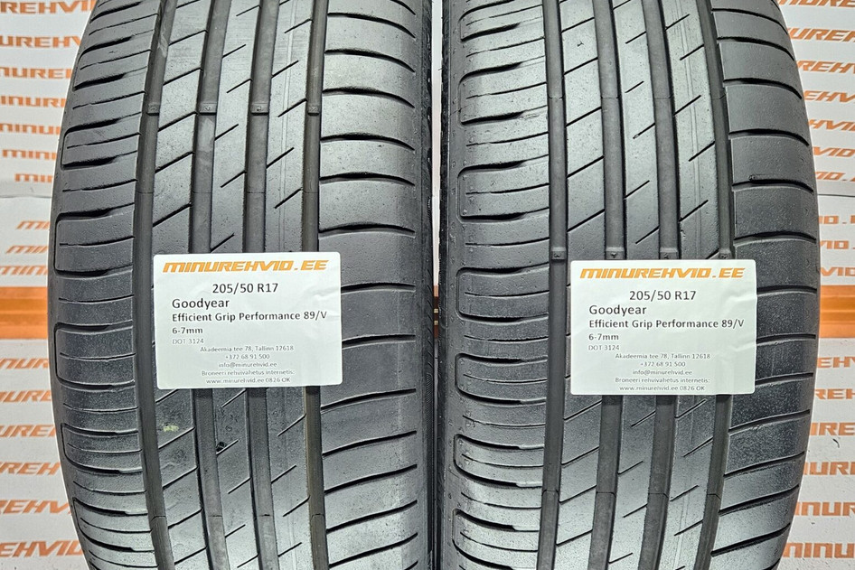 Kasutatud suverehv 205/50R17 GoodYear EfficientGrip Performance 89/V
