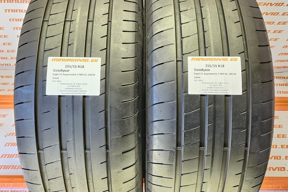Used summer tire 255/55R18 GoodYear Eagle F1 Asymmetric 5 MO XL 109/W