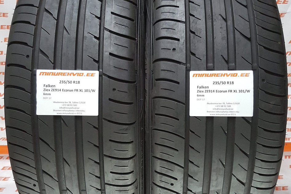 Kasutatud suverehv 235/50R18 Falken Ziex ZE914 Ecorun FR XL 101/W