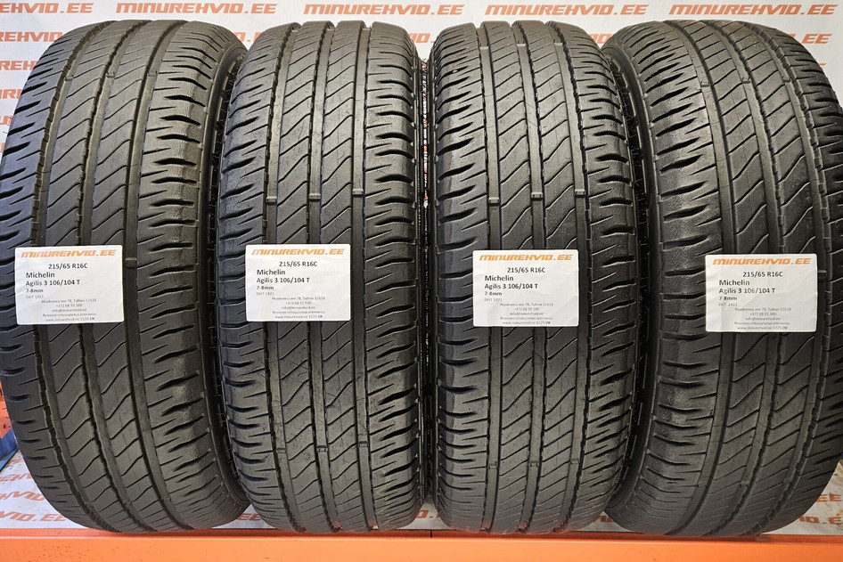 Used summer tire 215/65R16 Michelin Agilis 3 106/104 T 1421