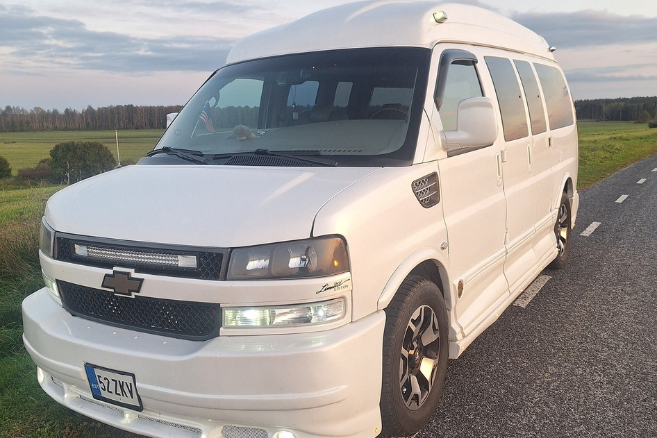 Chevrolet Express, 2004, 5.3, 213 kW, petrol+lpg, automatinė, galiniai varomieji ratai