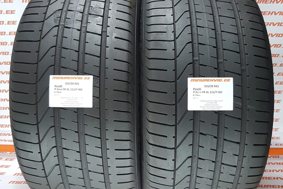 Kasutatud suverehv 315/35R21 Pirelli P Zero FR XL 111/Y NO-