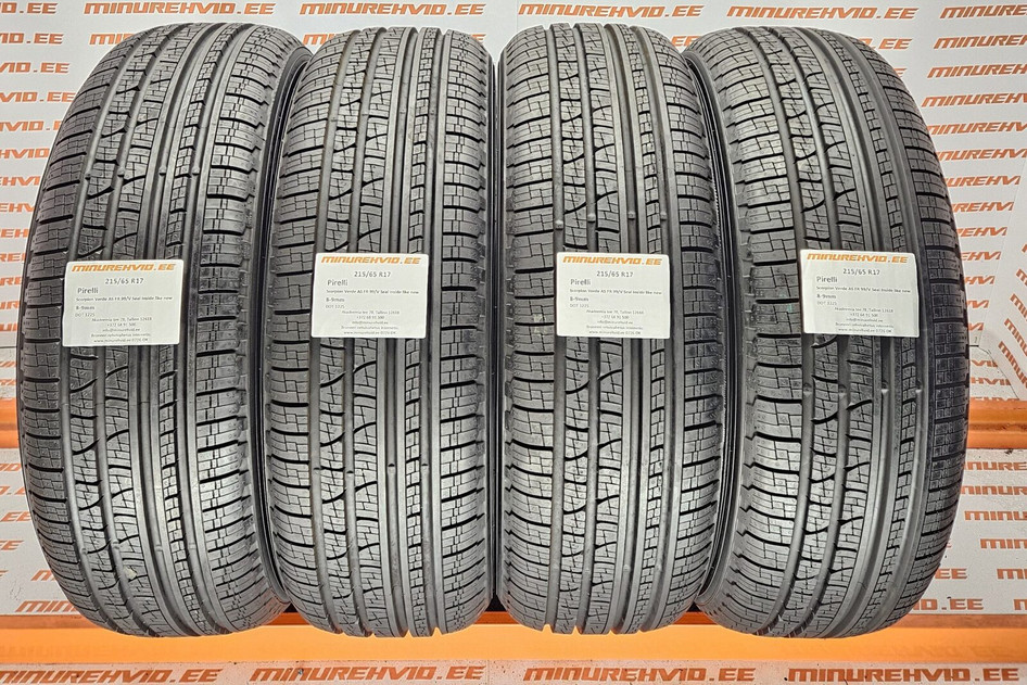 Used summer tire 215/65R17 Pirelli Scorpion Verde AS FR 99/V Seal Inside like new