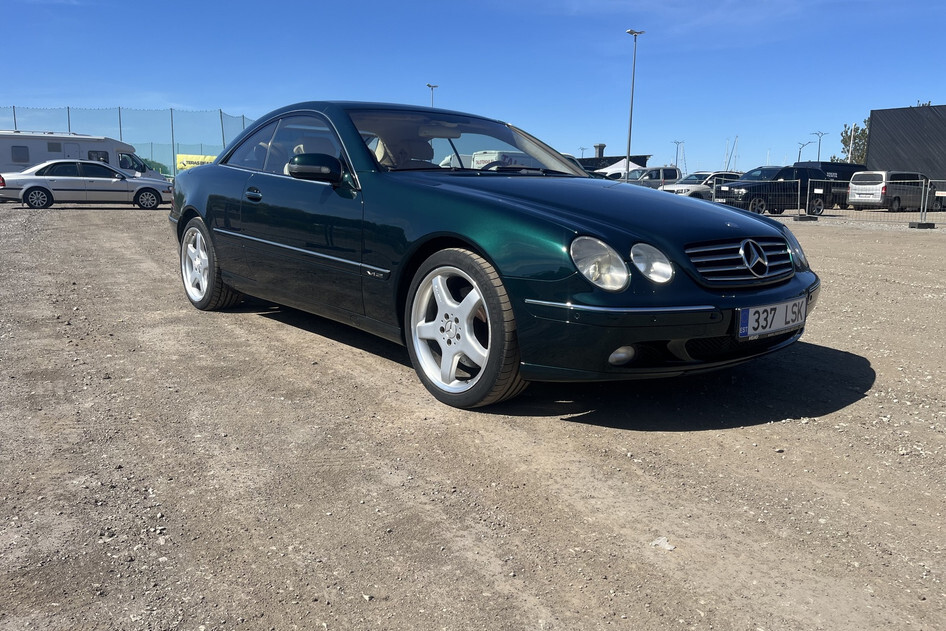 Mercedes-Benz CL 600, 2001, 5.8, 270 kW, petrol, automatic, rear-wheel drive
