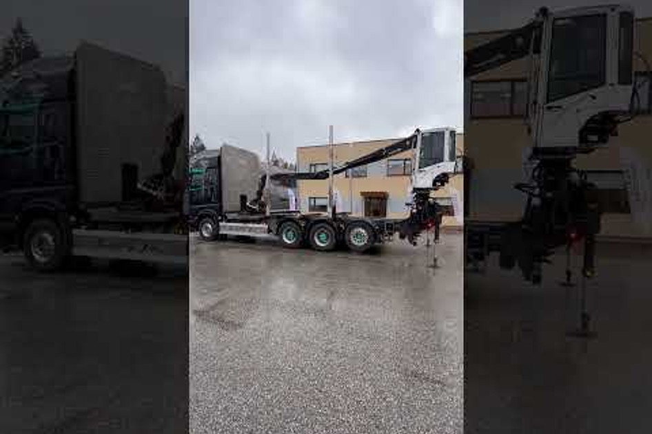 Mercedes-Benz AROCS 3263 8X4*4 + RETARDER + BERGS FEGEN CRANE, 2017, 460 kW, dyzelinas, automatinė