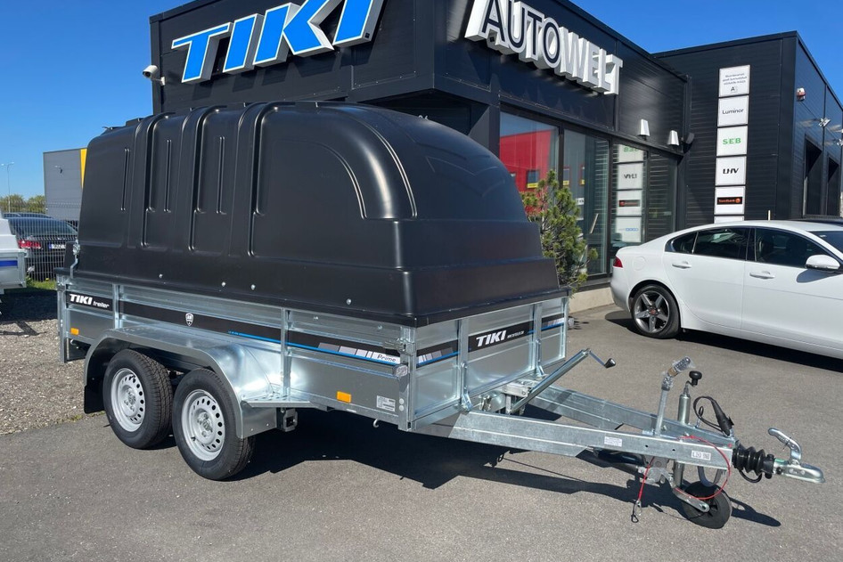 Tiki Treiler Keevis 300-DLBH Pidurid + kaanega kastihaagis