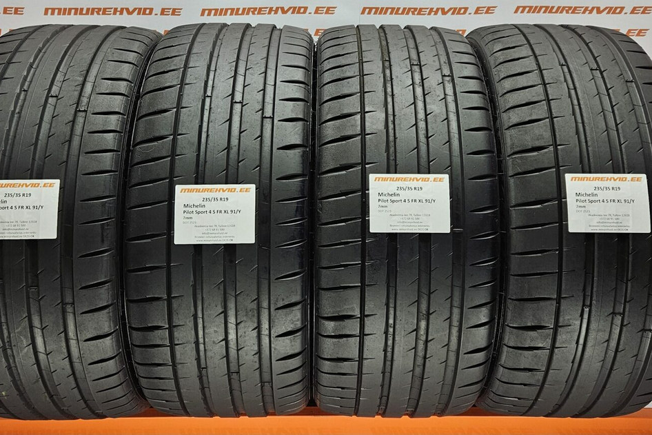 Used summer tire 235/35R19 Michelin Pilot Sport 4S FR XL 91/Y