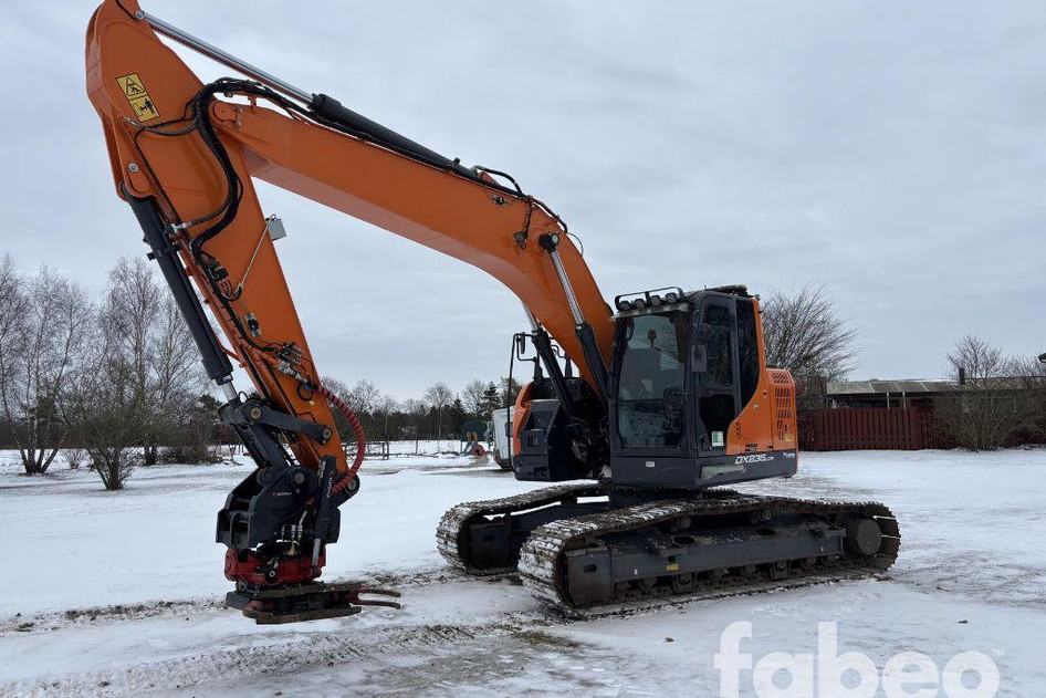 Doosan DX235LCR-5, 129.4 kW, diesel