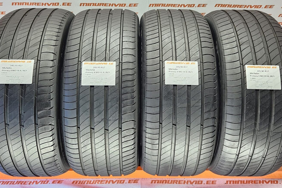 Kasutatud suverehv 245/45R17 Michelin Primacy 4 MO FR XL 99/Y