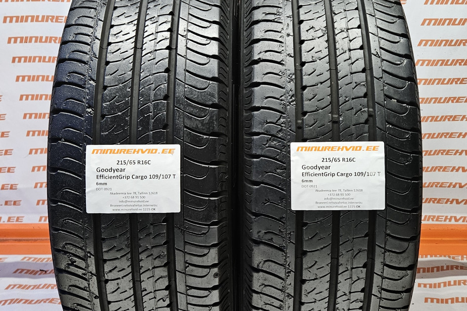 Kasutatud suverehv 215/65R16 GoodYear EfficientGrip Cargo 109/107 T
