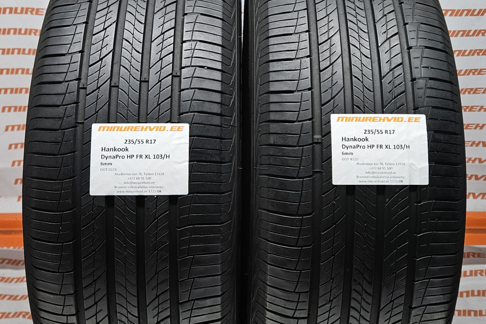 Used summer tire 235/55R17 Hankook DynaPro HP2 FR XL 103/H