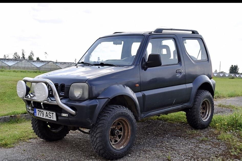 Suzuki Jimny, 2004, 1.3, 60 kW, petrol, manual, all-wheel drive