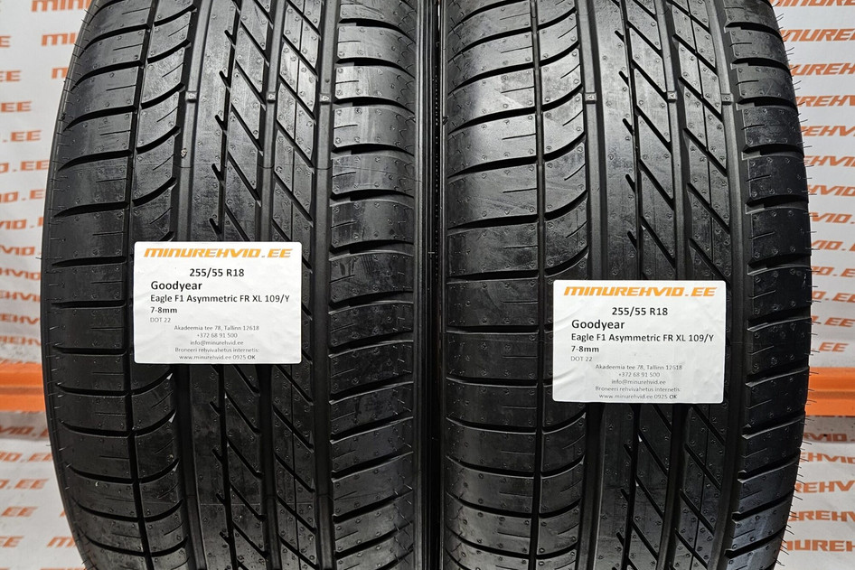 Used summer tire 255/55R18 GoodYear Eagle F1 Asymmetric FR XL 109/Y