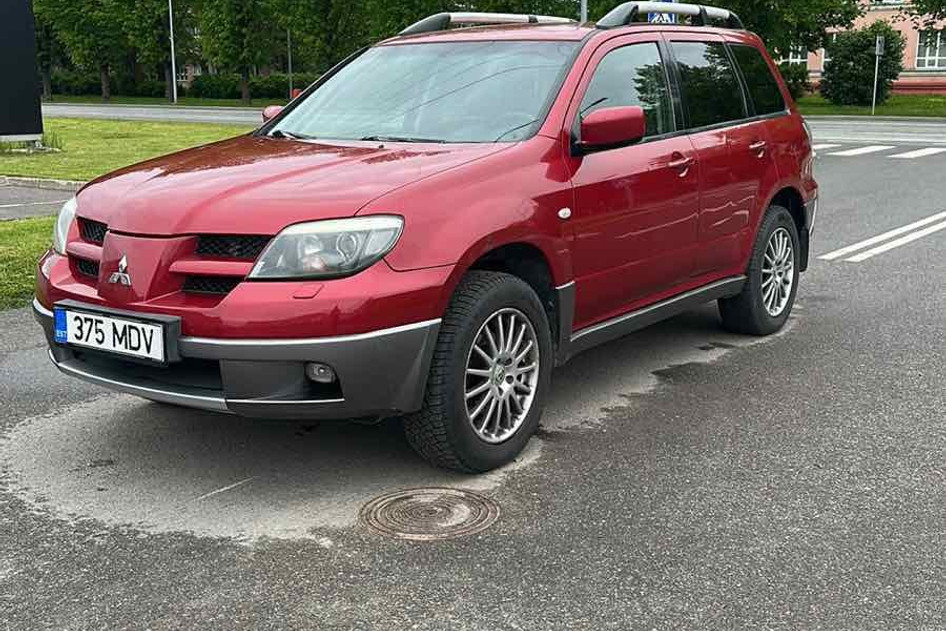 Mitsubishi Outlander, 2003, 2.4, 118 kW, bensiin+lpg, automaat, nelikvedu
