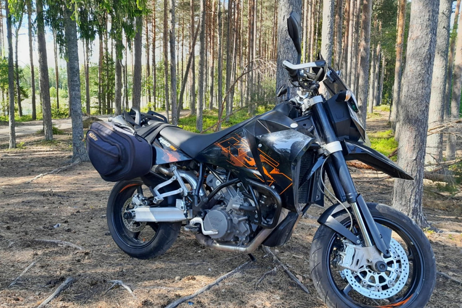 KTM 950 SUPERMOTO, 2008, 0.9, 72 kW, бензин, механическая, задний привод