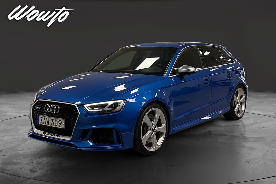 Audi RS3, 2017, 2.5, 294 kW, бензин, автомат, полный привод