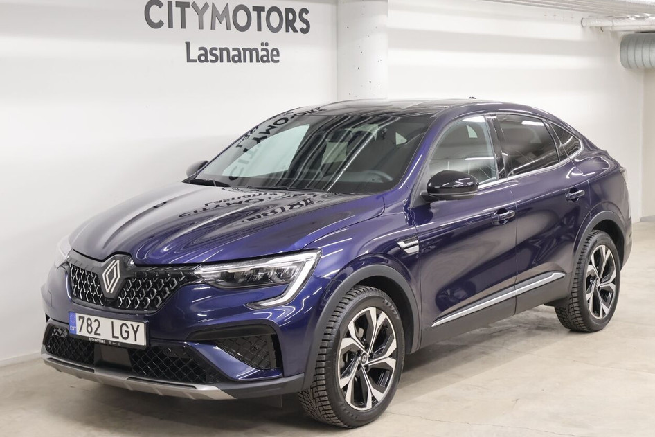 Renault Arkana, 2024, 1.6, 69 kW, hübriid (bensiin/elekter), automaat, esivedu