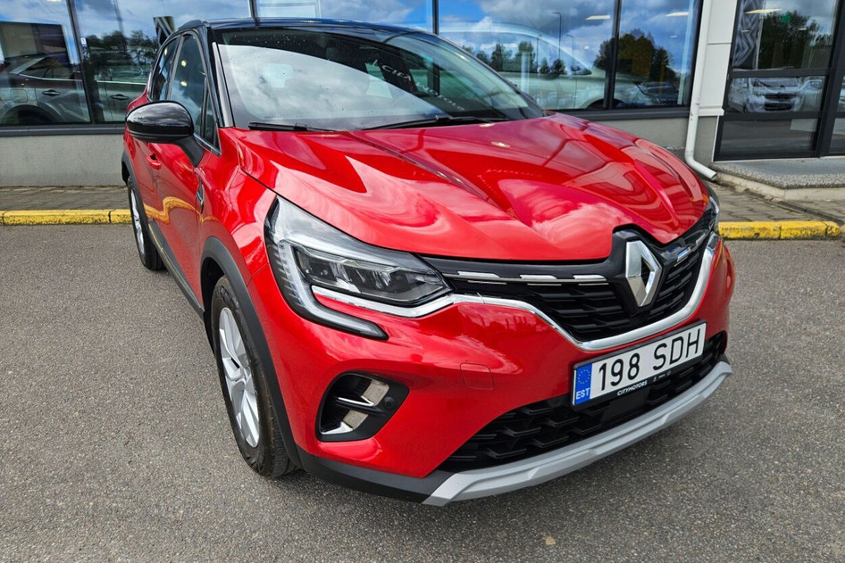 Renault Captur, 2022, 1.3, 103 kW, hübriid (bensiin/elekter), automaat, esivedu