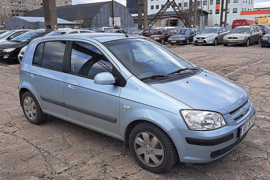 Hyundai Getz, 2004, 1.3, 63 kW, bensiin, manuaal, esivedu