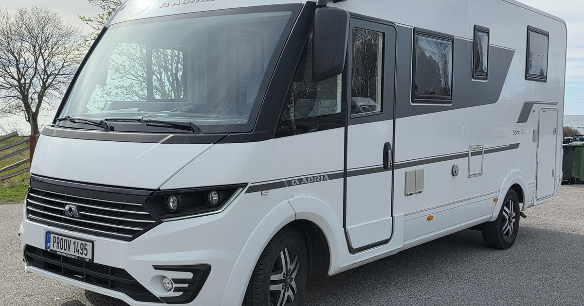 Müüa kasutatud matkaauto Adria Sonic 600sc, 2020, 92 000 km, 2.3, 130