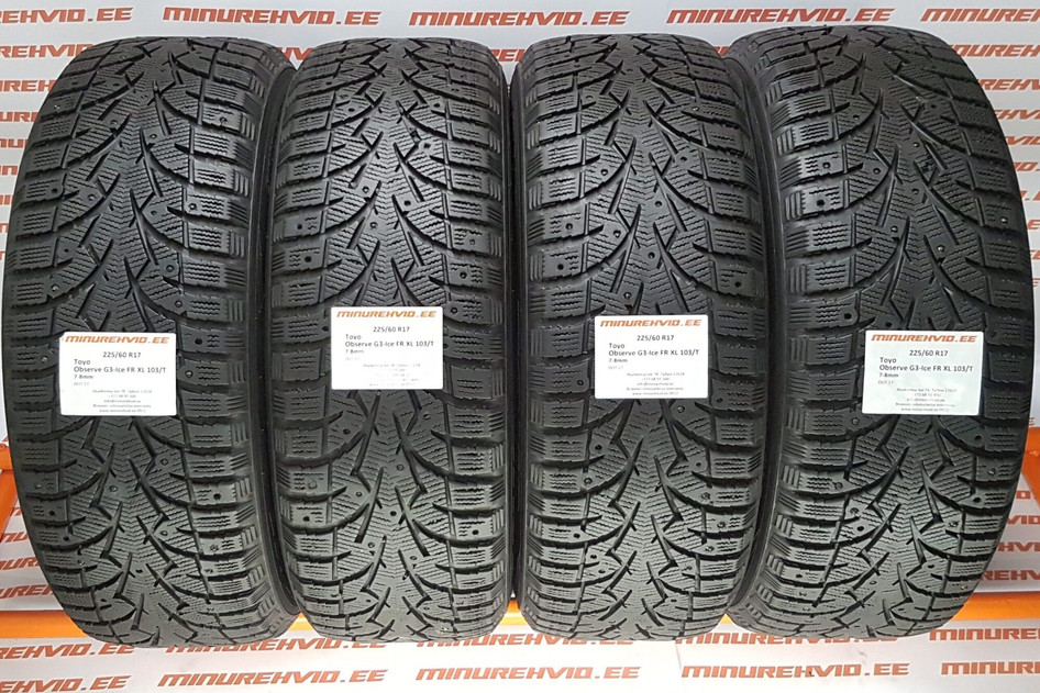 Used studded tire 225/60R17 TOYO Observe G3-Ice FR XL 103/T