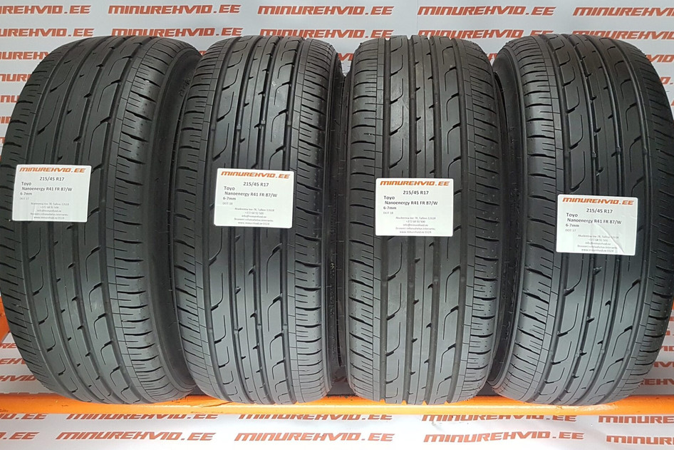 Kasutatud suverehv 215/45R17 TOYO Nanoenergy R41 FR 87/W