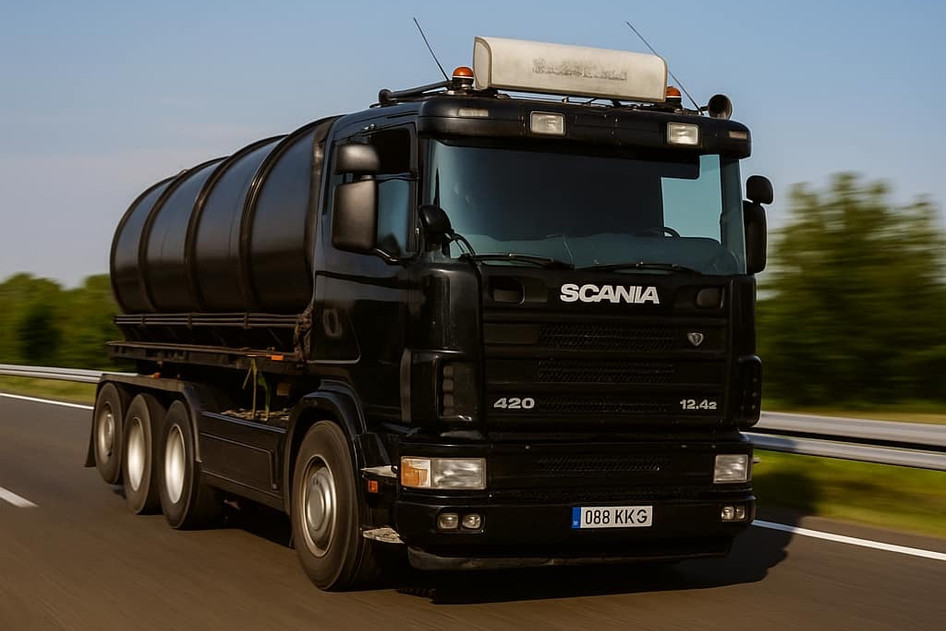 Scania R124, 2004, 11.7, 309 kW, дизель, полуавтомат, задний привод