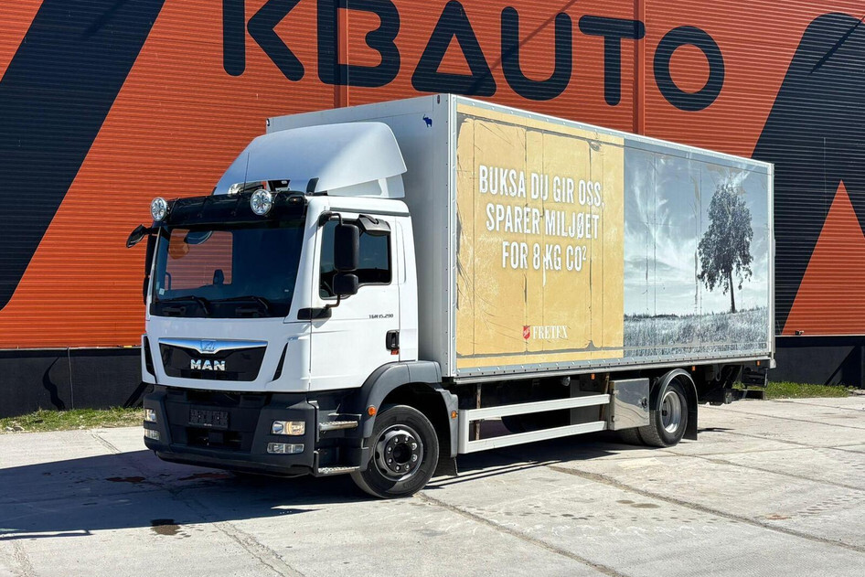 MAN TGM 15.290 4x2, 2016, 290 kW, dyzelinas, automatinė