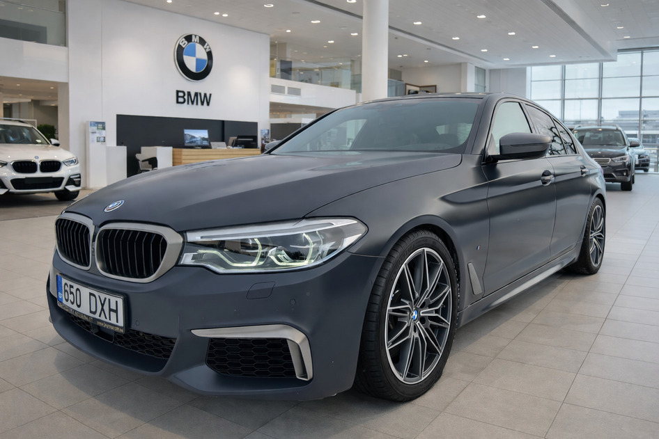 BMW M550, 2018, 4.4, 340 kW, petrol, automatic, four-wheel drive