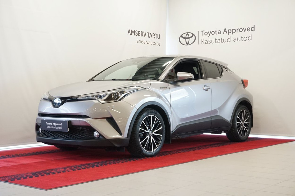 Toyota C-HR, 2018, 1.8, 72 kW, hübriid (bensiin/elekter), automaat, esivedu