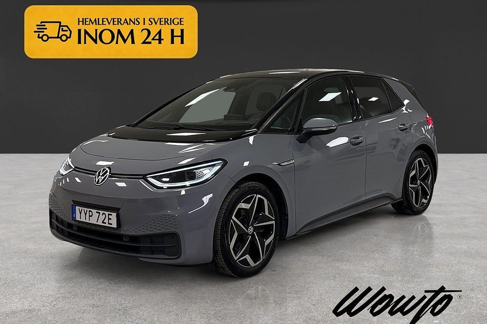 Volkswagen ID.3, 2021, 150 kW, elekter, automaat, nelikvedu