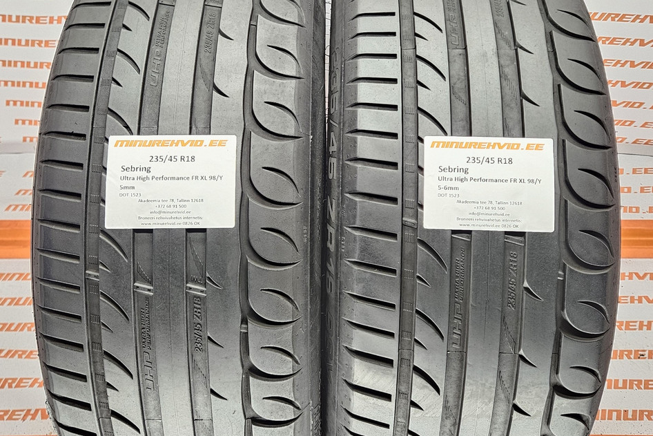 Kasutatud suverehv 235/45R18 Ultra High Performance FR XL 98/Y