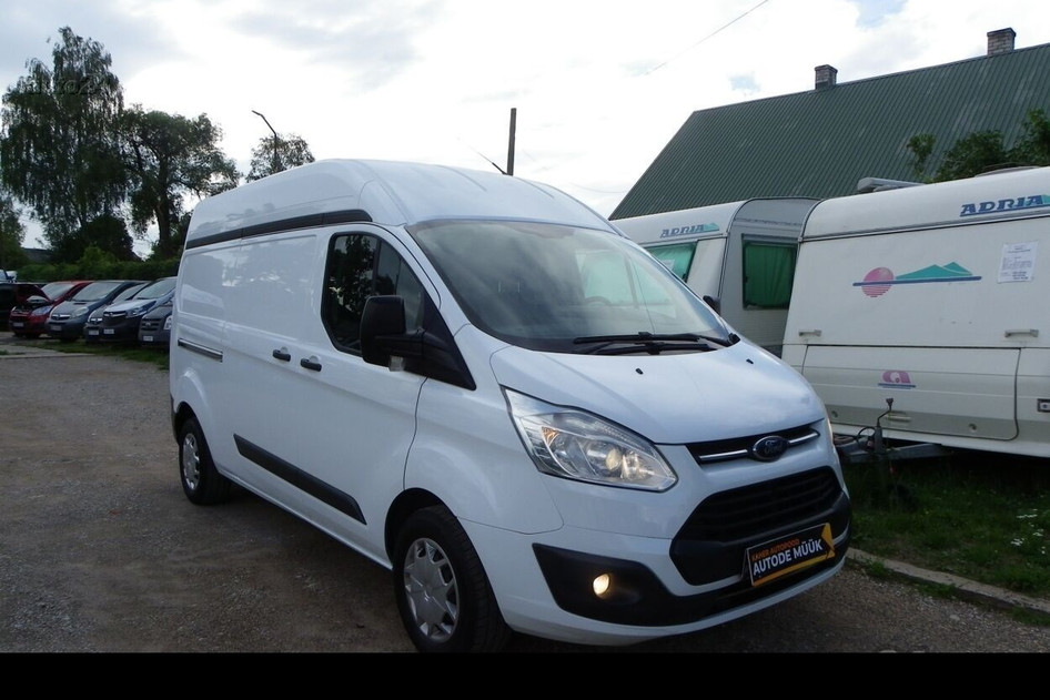 Ford Transit Custom, 2017, 96 kW, diesel, manual, front-wheel drive