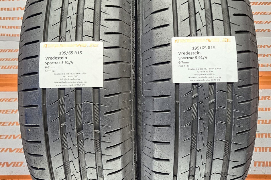 Kasutatud suverehv 195/65R15 Vredestein Sportrac 5 91/V