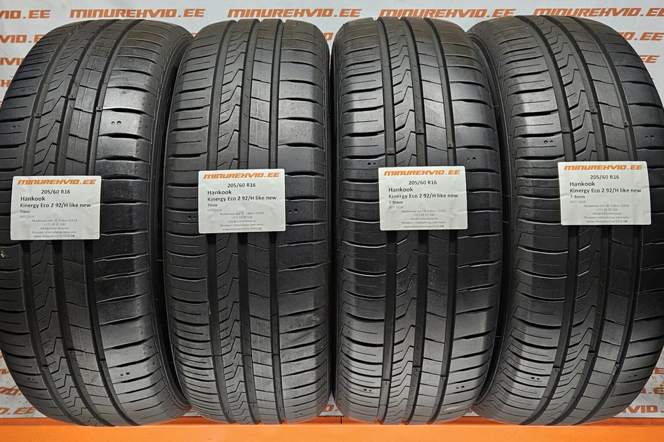 Kasutatud suverehv 205/60R16 Hankook Kinergy Eco 2 92/H like new
