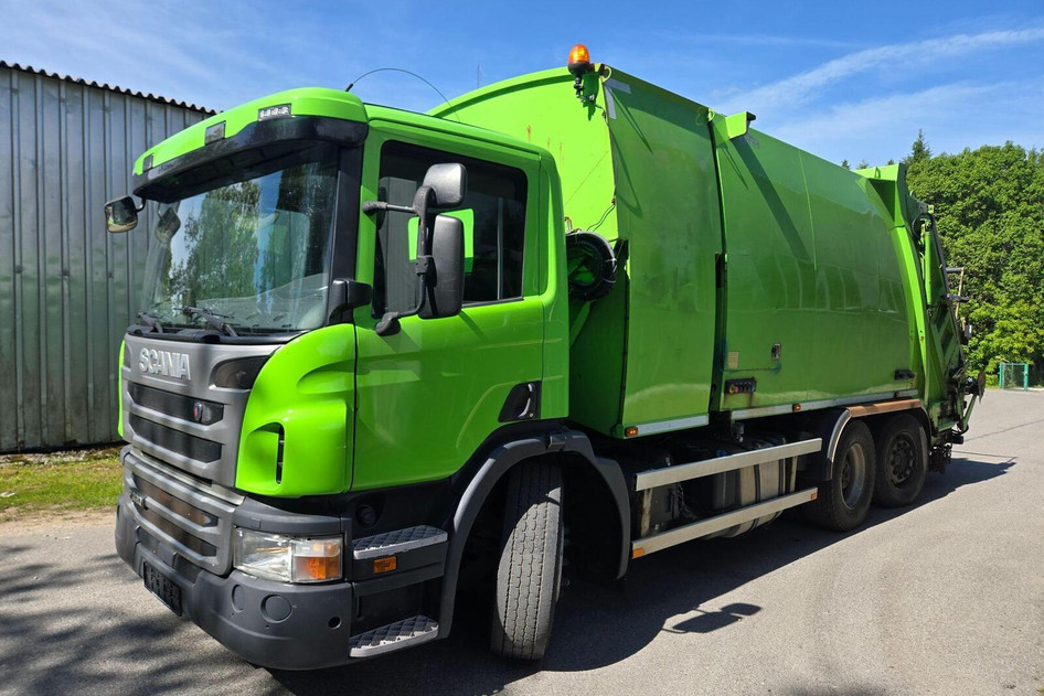 Scania P320 6X2 NTM 15m³+6m³ + VINCH, 2017, 235 kW, diisel, automaat