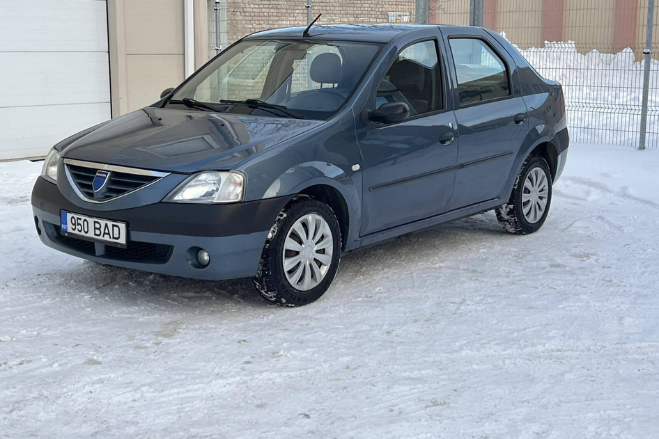 Dacia Logan, 2007, 1.6, 64 kW, bensiin, manuaal, esivedu