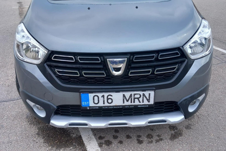 Dacia Lodgy, 2017, 1.6, 75 kW, petrol, manual, front-wheel drive