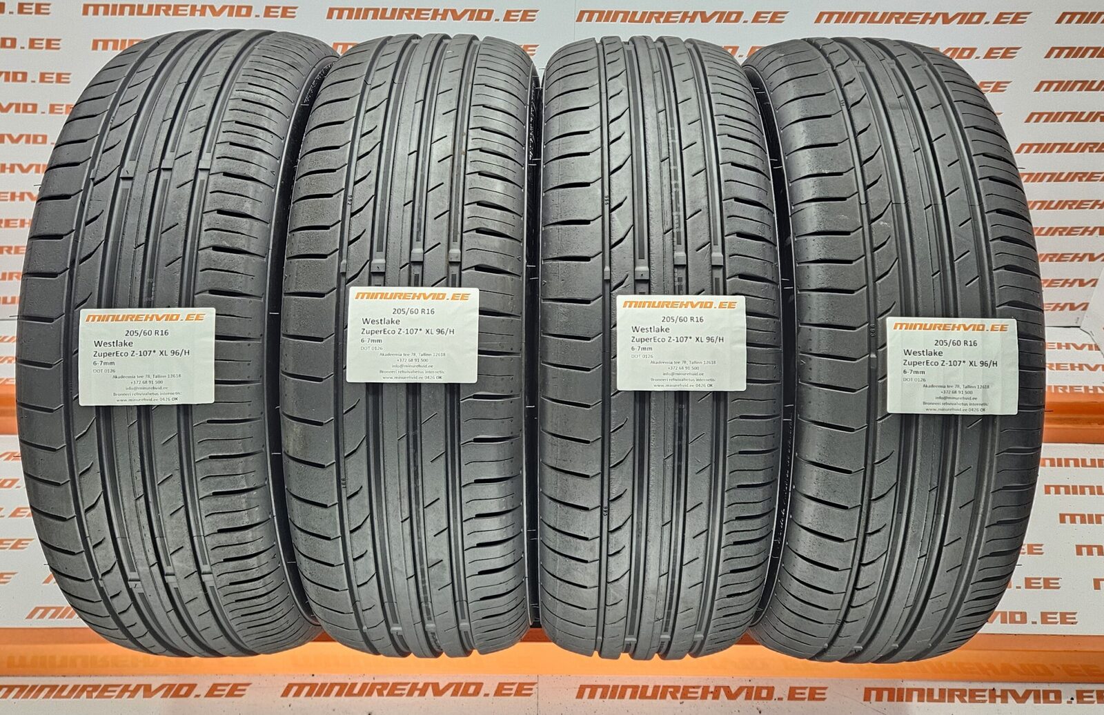 Used summer tire 205/60R16 Westlake ZuperEco Z-107* XL 96/H