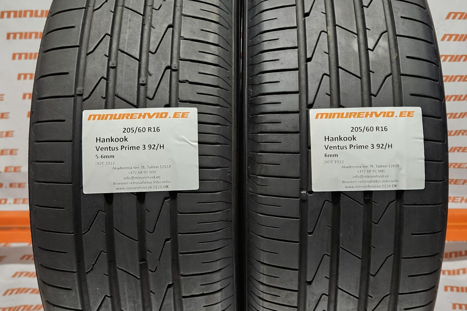 Used summer tire 205/60R16 Hankook Ventus Prime 3 92/H
