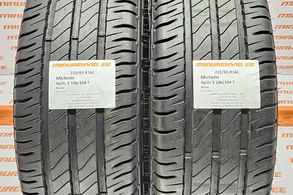 Kasutatud suverehv 215/65R16 Michelin Agilis 3 106/104 T 2423