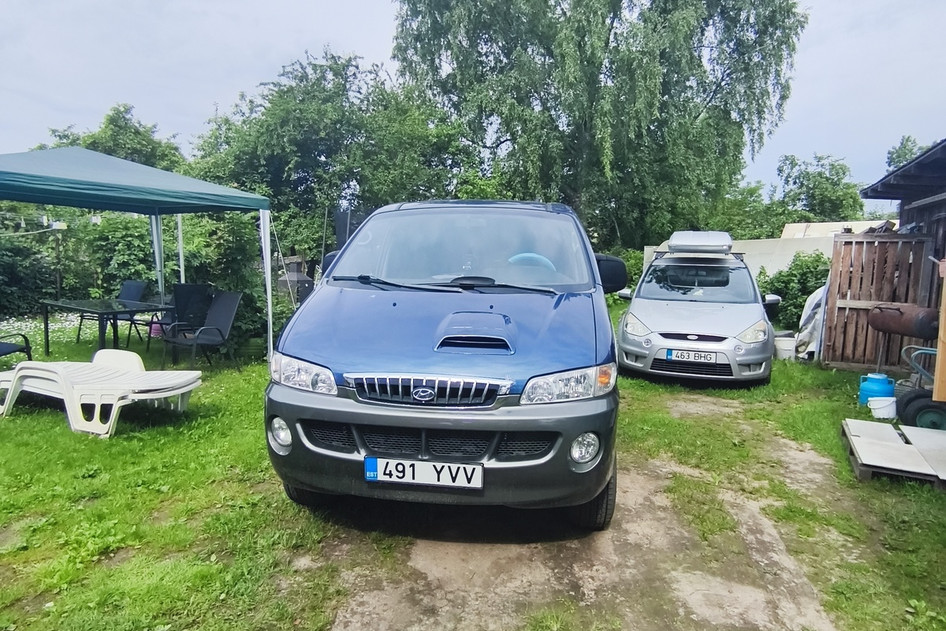 Hyundai H-1, 2003, 2.5, 74 kW, дизель, механическая, полный привод