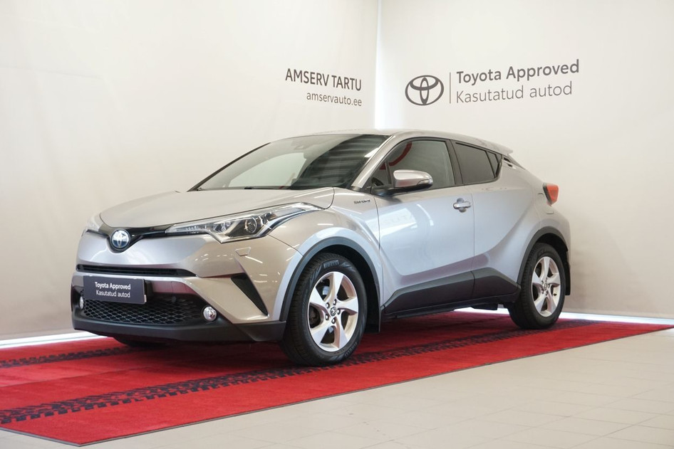 Toyota C-HR, 2018, 1.8, 72 kW, hübriid (bensiin/elekter), automaat, esivedu